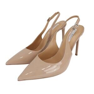 Tony Bianco Asti Slingback Pointed Toe Pump Coco Patent Size 9